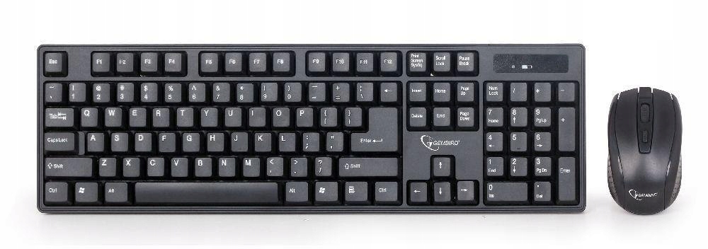 Sada klávesnice a myši Gembird čierna